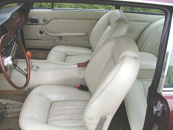 The spacious interior of the fourseater Mexico