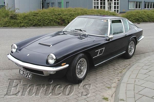 So was born the Mistral the first in a series a classic Maseratis to be
